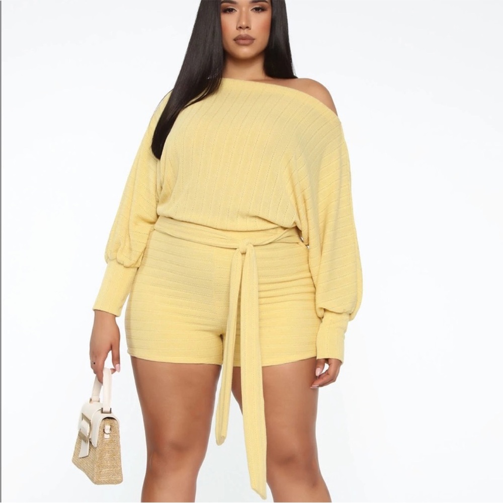 Top Notch Girl Romper - Yellow